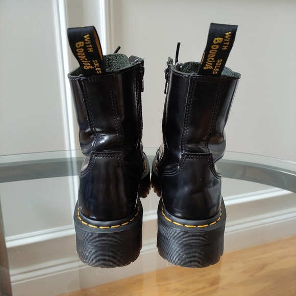 Dr Martens Jadon Platform Combat Boots Men's 7 Fit Women's 8.5 - Picture 7 of 13